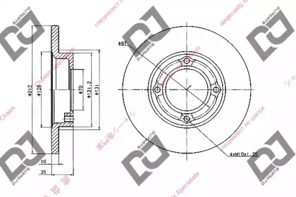 DJ PARTS BD1950